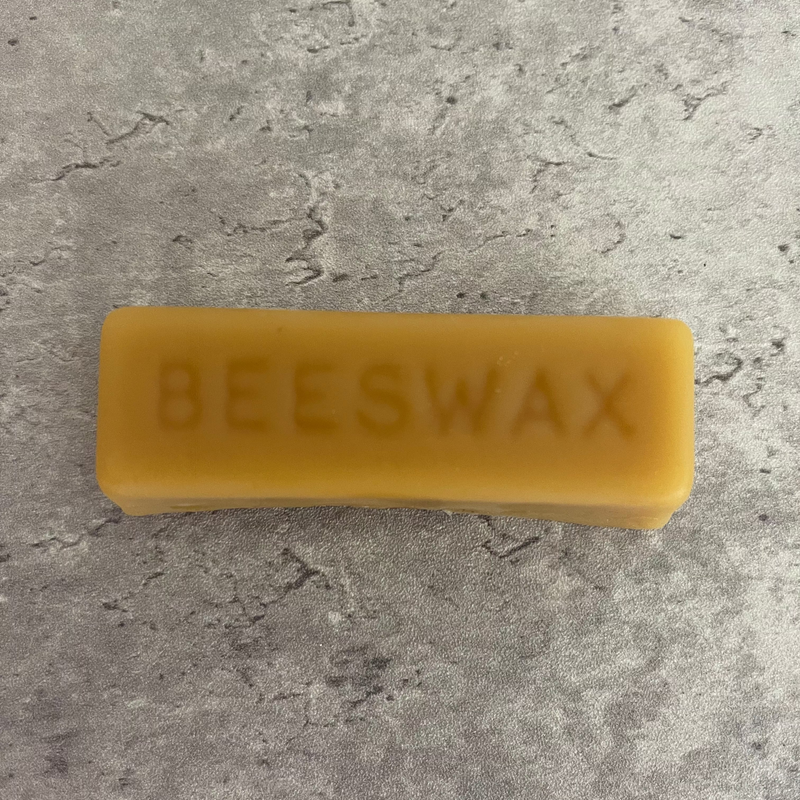1 oz Block - 100% Pure American Beeswax