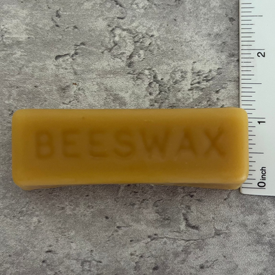 1 oz Block - 100% Pure American Beeswax