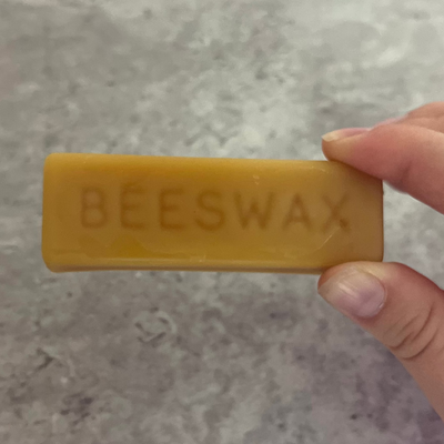 1 oz Block - 100% Pure American Beeswax
